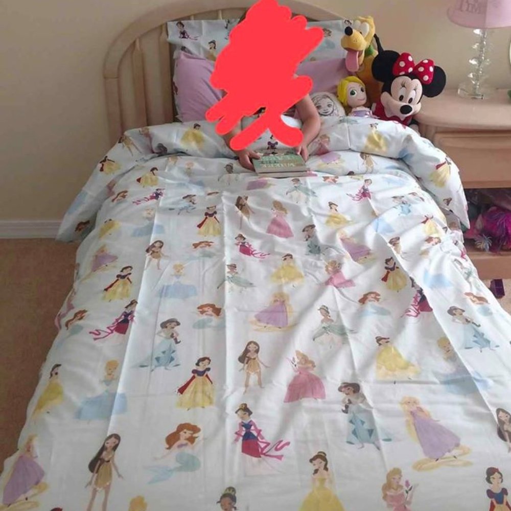 PB Kids Disney Princess Duvet Cover with Sham